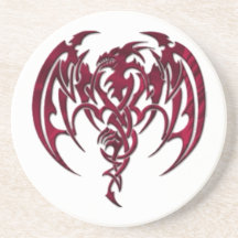 Le dragon rouge - dessous de verres