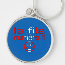 Le fils Numéro 1 - Number 1 Son Canadian Keychain