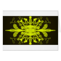 Le roi greeting card