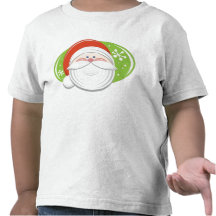 Le visage du P�re No�l - T-shirts