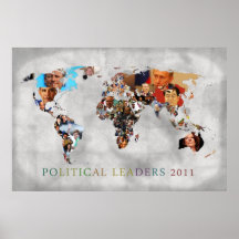 Leaders of 2011 in full colour poster