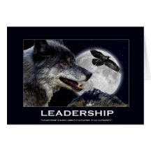 Leadership Motivational Gifts Greeting Cards
