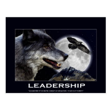 Leadership Motivational Gifts Post Cards