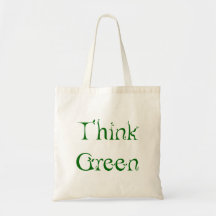 Leafy Think Green Bag