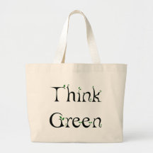 Leafy Think Green Bag