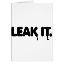 Leak It Card