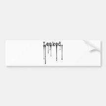 Leaked Bumper Stickers