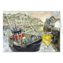 'Leaning Towards Low Tide' Card