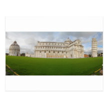 Leaning Tower of Pisa Postcard