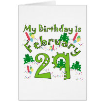 Leap Year Birthday Card