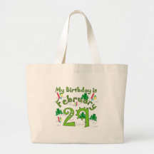 Leap Year Birthday Tote Bags