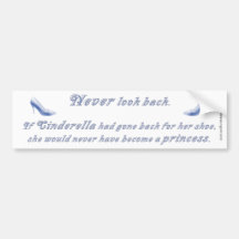 Learn from Cinderella's Shoe Bumper Stickers