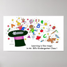 Learning is Like Magic by Vera Trembach Print