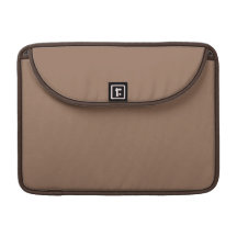 Leather Brown Macbook Pro Flap Sleeve Sleeve For MacBooks