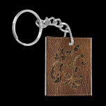 Leather-Look Bouquet 2 key chains