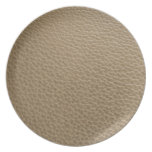 Leather Party Plate