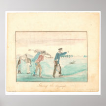Leaving the Diggings (1601A) Posters