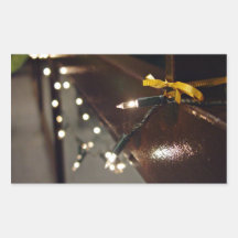 LED Light String Rectangular Sticker