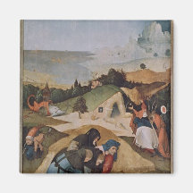 Left wing of the Triptych of the Temptation of Magnets