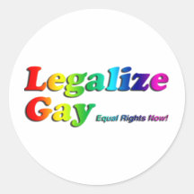 Legalise Gay Sticker