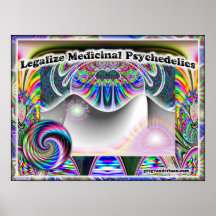 Legalise Medicinal Psychedelics Poster