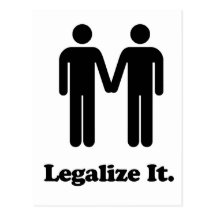 Legalize It - Marriage Equality Postcards