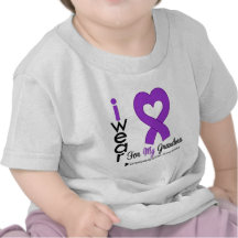 Leiomyosarcoma I Wear Purple Ribbon For My Grandma Shirt