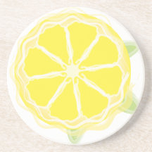 Lemon Citrus Coaster