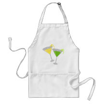 Lemon Drop and Green Apple Martini Apron