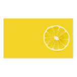 lemon slice business card template