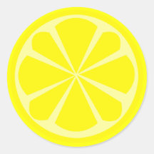 Lemon Slice Sticker