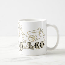 Leo Lion Astrology Sign Mugs