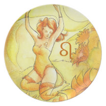 Leo Party Plates