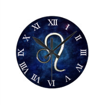 Leo Round Wall Clock
