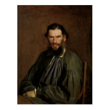 Leo Tolstoy Postcard