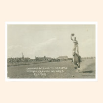 Leonard Stroud trick riding. posters