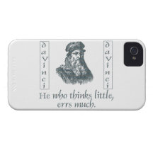 Leonardo da Vinci iPhone 4 Case-Mate Case
