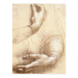 Leonardo-Study-of-hands Postcard