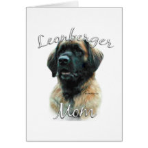 Leonberger Mum 2 Greeting Card
