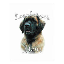 Leonberger Mum 2 Postcard