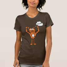 Leopard Cartoon Style T Shirt