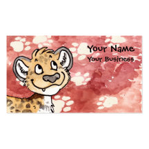 Leopard Cub Business Card