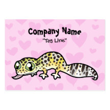 Leopard Gecko Love Business Card