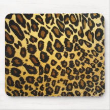 Leopard mouse pad