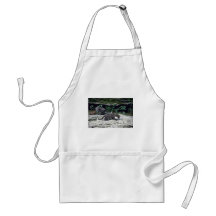 Leopard-pair of young cubs apron