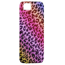 Leopard print retro colourful