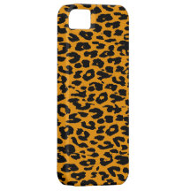 Leopard Print Skin Black and yellow