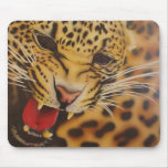 Leopard Roars Mousepad
