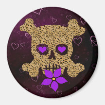 Leopard Skin Valentine Magnet