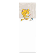 Leopard spots business card